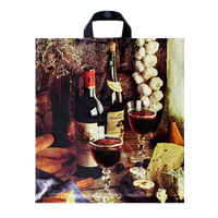 Igelitová taška 43x47 cm Víno 50 mic Igelitová taška 43x47 cm Víno 50 mic