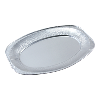 Hliníkový podnos oválný 43 x 29 cm Hliníkový podnos oválný 43 x 29 cm