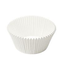 Cukrářské košíčky papírové 25x18 mm bílé Cukrářské košíčky papírové 25x18 mm bílé