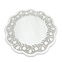 Papírová krajka dekorativní 26 cm kulatá Papírová krajka dekorativní 26 cm kulatá