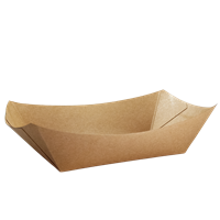 Papírová miska EKO na hranolky / fast food 120x80/175x50 mm kraft Papírová miska EKO na hranolky / fast food 120x80/175x50 mm kraft