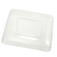 Plastové víčko PET na misku 121x106 mm transparentní Plastové víčko PET na misku 121x106 mm transparentní