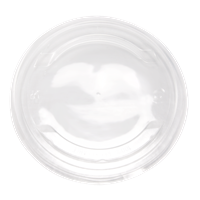 Plastové víčko rPET na misku EKO na salát O150 mm transparentní Plastové víčko rPET na misku EKO na salát O150 mm transparentní