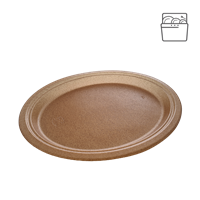 Talíř EKO kompozit dřevo/plast (WPC) 31 cm oválný Talíř EKO kompozit dřevo/plast (WPC) 31 cm oválný