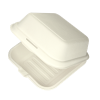 Hamburger box z cukrové třtiny 150x150x75 mm Hamburger box z cukrové třtiny 150x150x75 mm