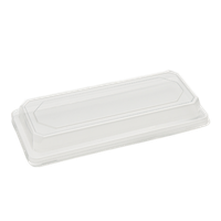 Plastové víčko PET k misce na SUSHI 225x98x30 mm transparentní Plastové víčko PET k misce na SUSHI 225x98x30 mm transparentní