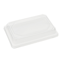 Plastové víčko PET k misce na SUSHI 220x138x30 mm transparentní Plastové víčko PET k misce na SUSHI 220x138x30 mm transparentní