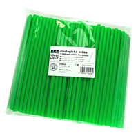 Ekologické brčko 7/200 mm zelené bez plastu ideal pack® Ekologické brčko 7/200 mm zelené bez plastu ideal pack®