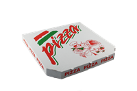 Krabice na pizzu 40x40x4 cm kuchař ideal pack® Krabice na pizzu 40x40x4 cm kuchař ideal pack®